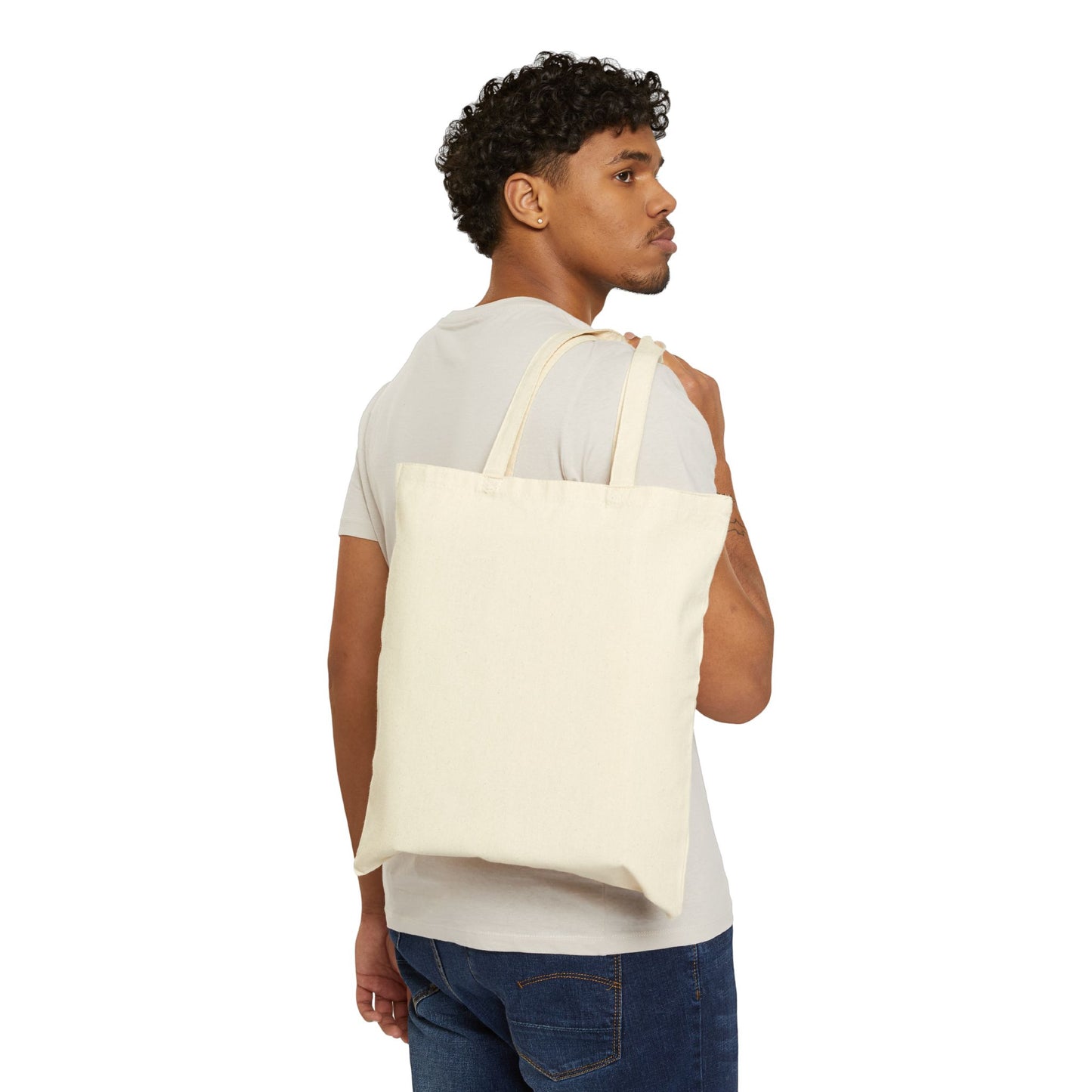 Manifest Cotton Canvas Tote Bag