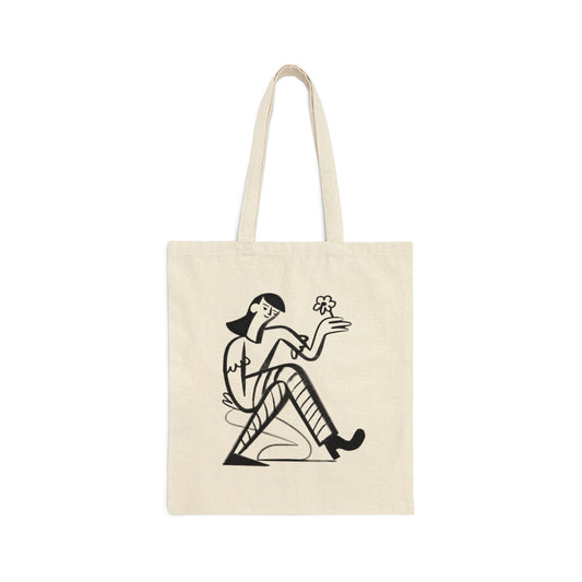 Manifest Cotton Canvas Tote Bag