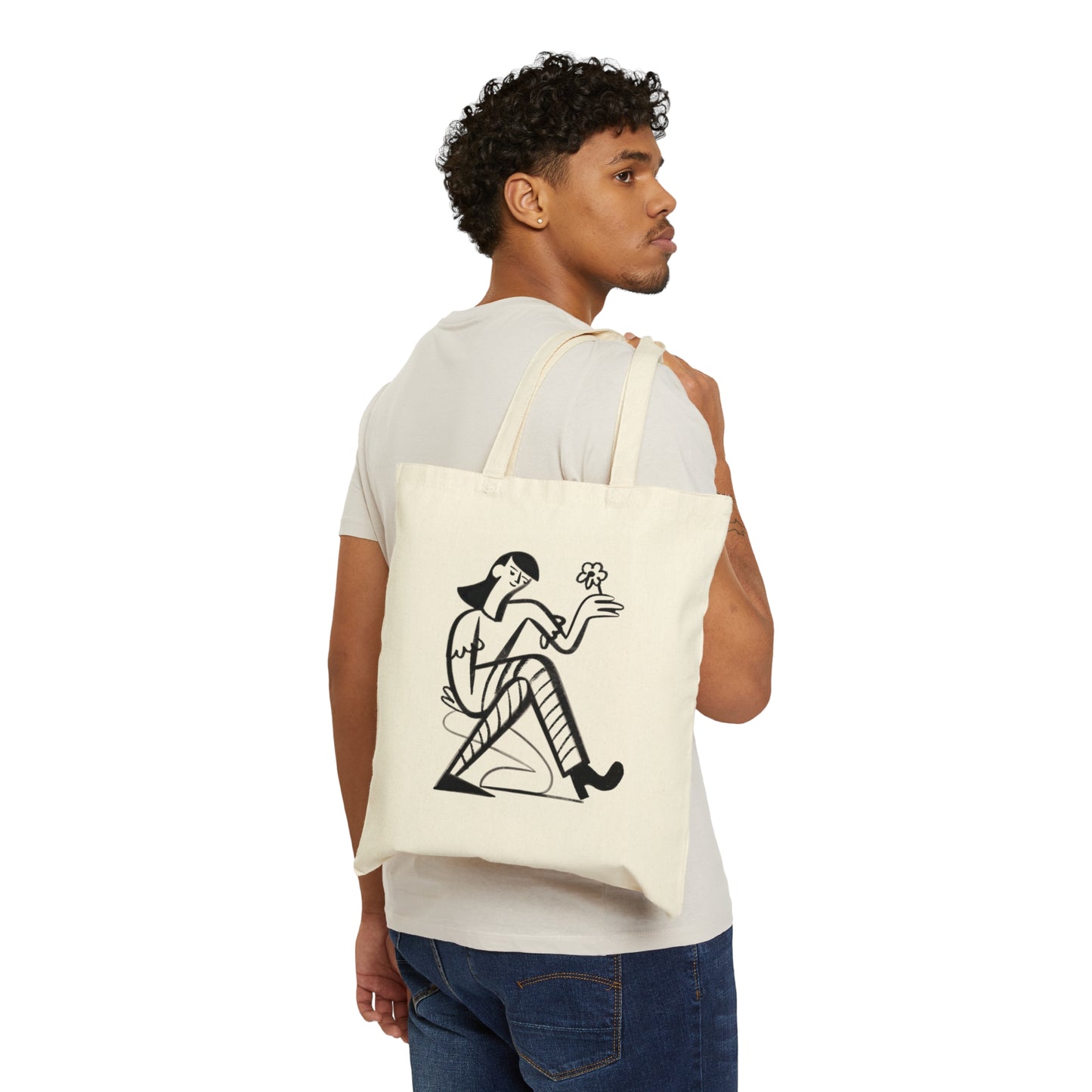 Manifest Cotton Canvas Tote Bag